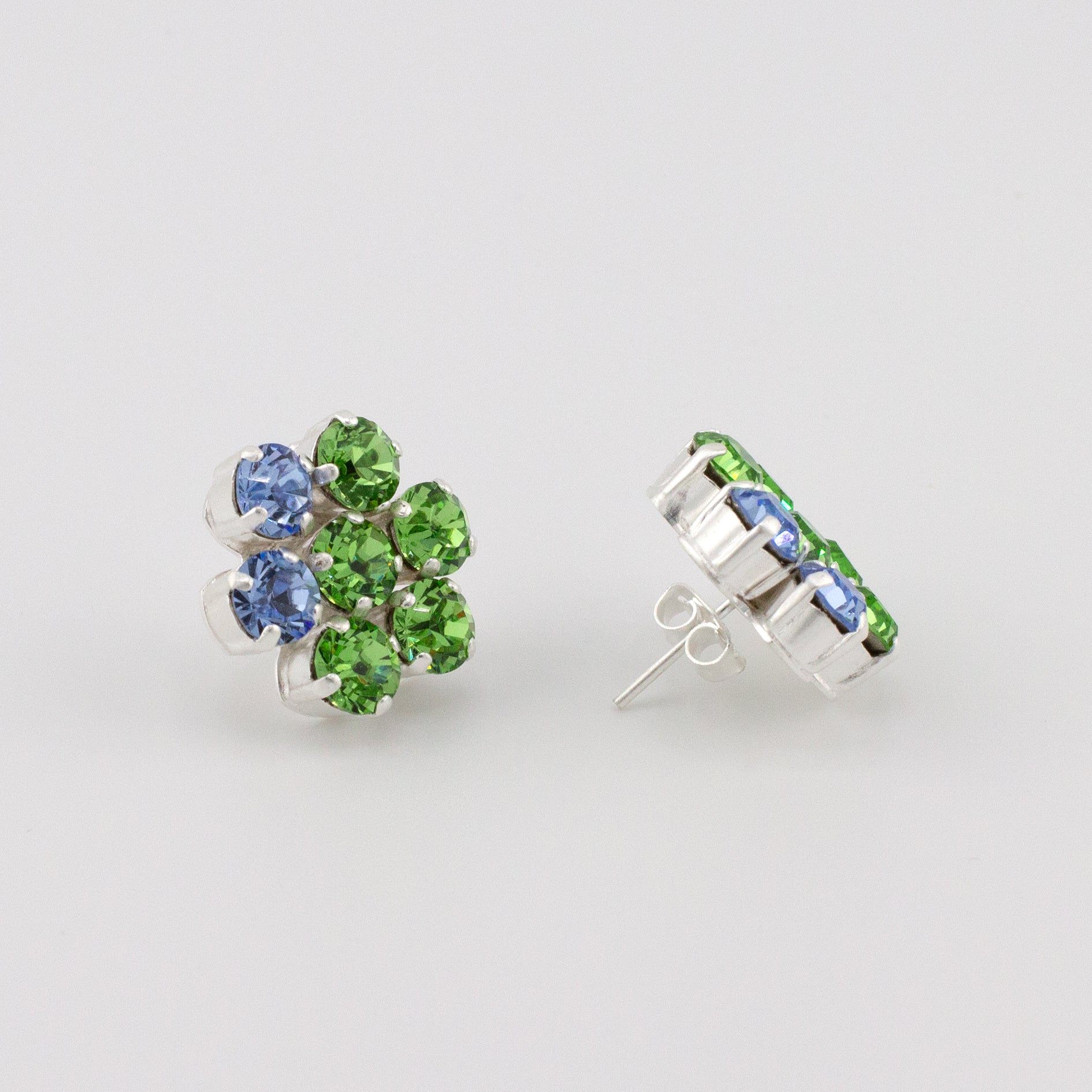 Peridot Bloom Earrings