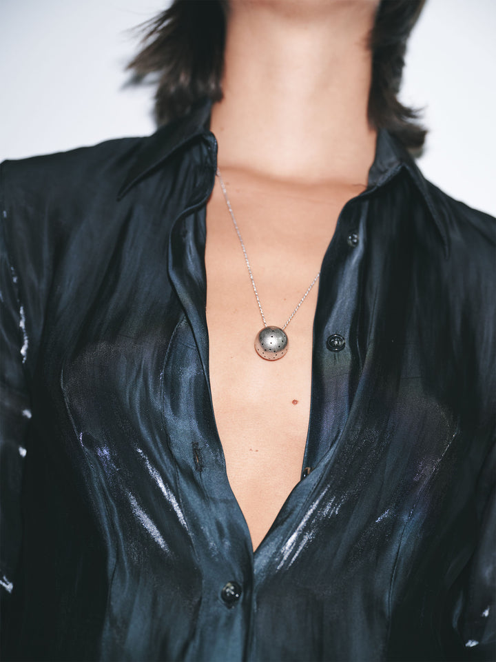 Tea Strainer Necklace