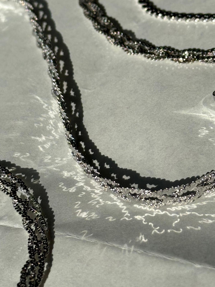 Woven S-Link Chain Necklace