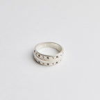 Core Ring w/ Black Stones