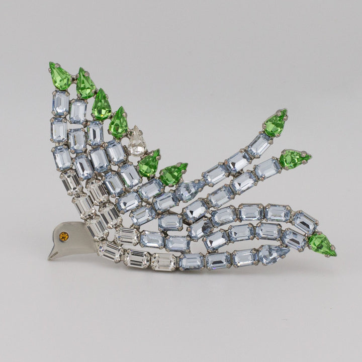 Sky Blue Dove Brooch