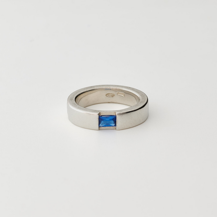 Blue Deco Stacking Ring