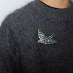 Sky Blue Dove Brooch