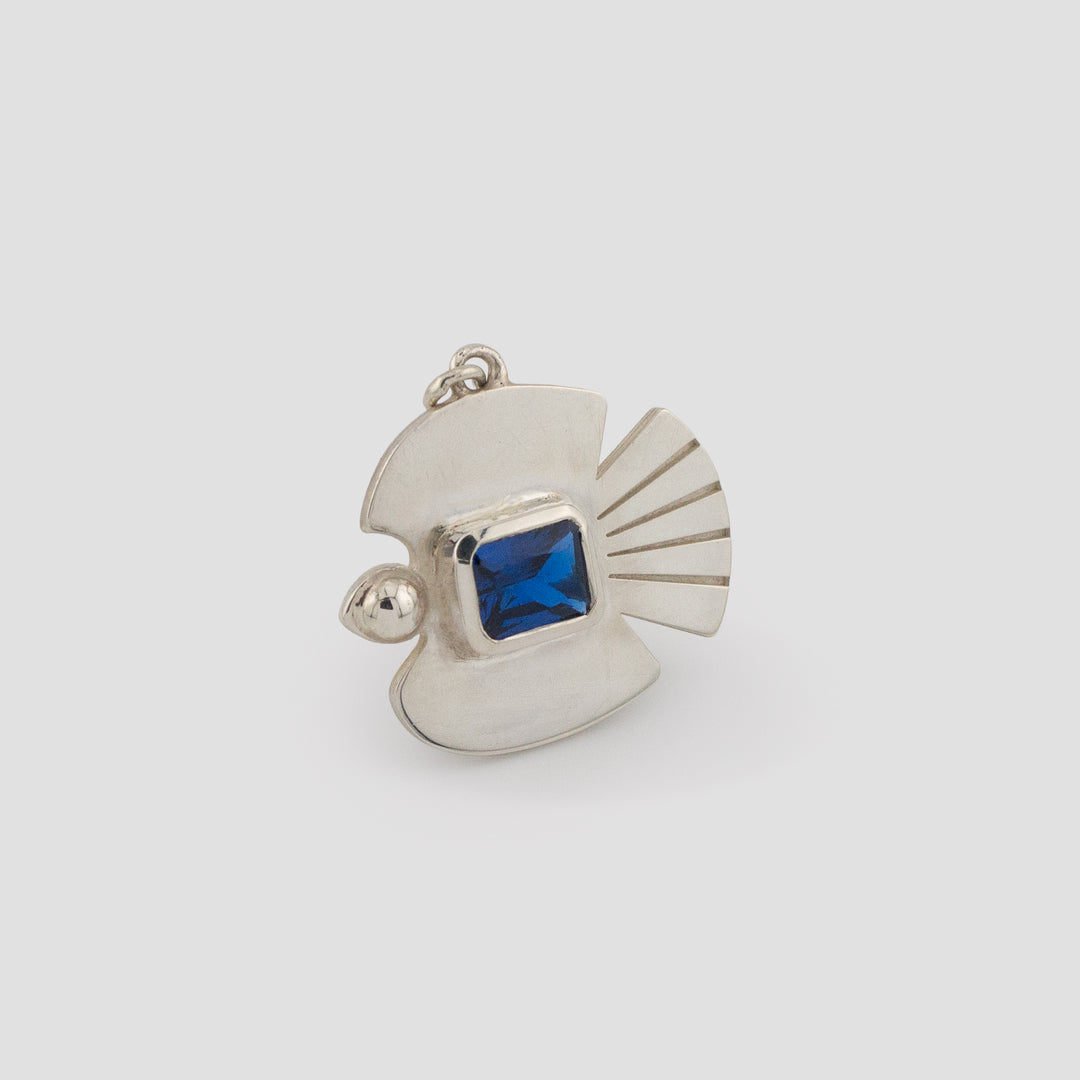 Silver Angel Dove Pendant