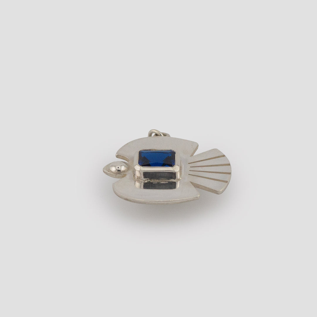Silver Angel Dove Pendant