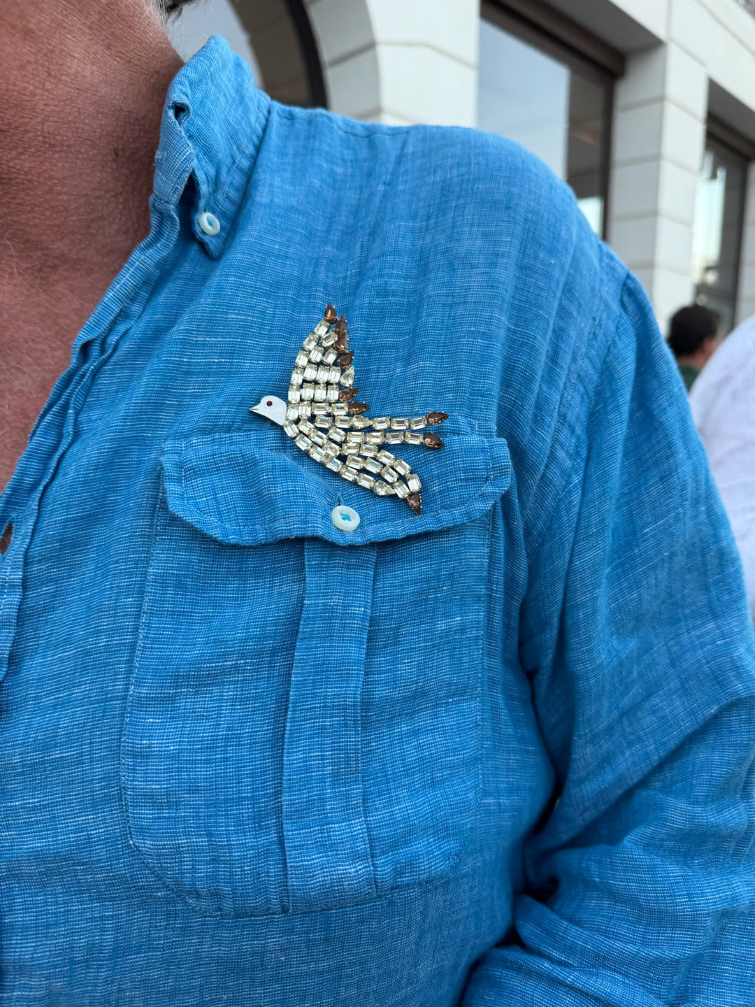 Jonquil Dove Brooch