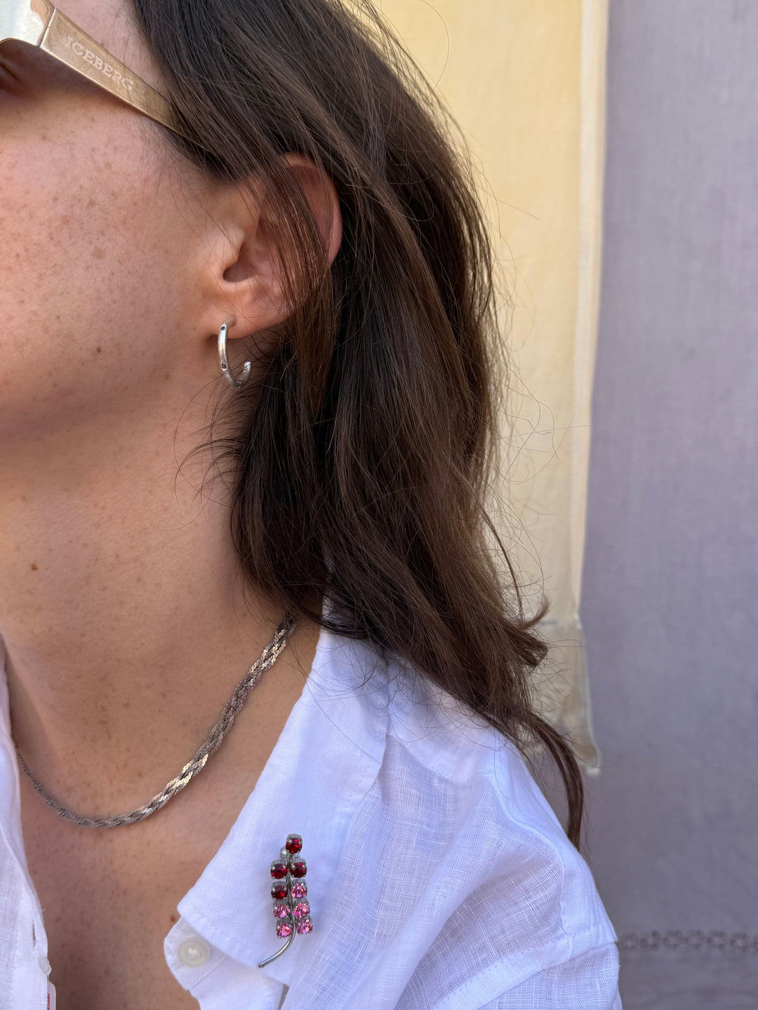 Core Silver Hoops