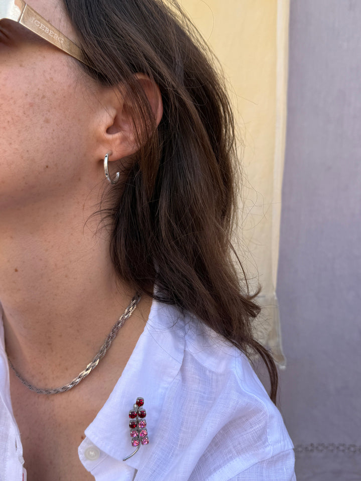 Core Silver Hoops