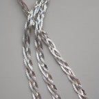 SIGLA-Link Chain Necklace /Woven