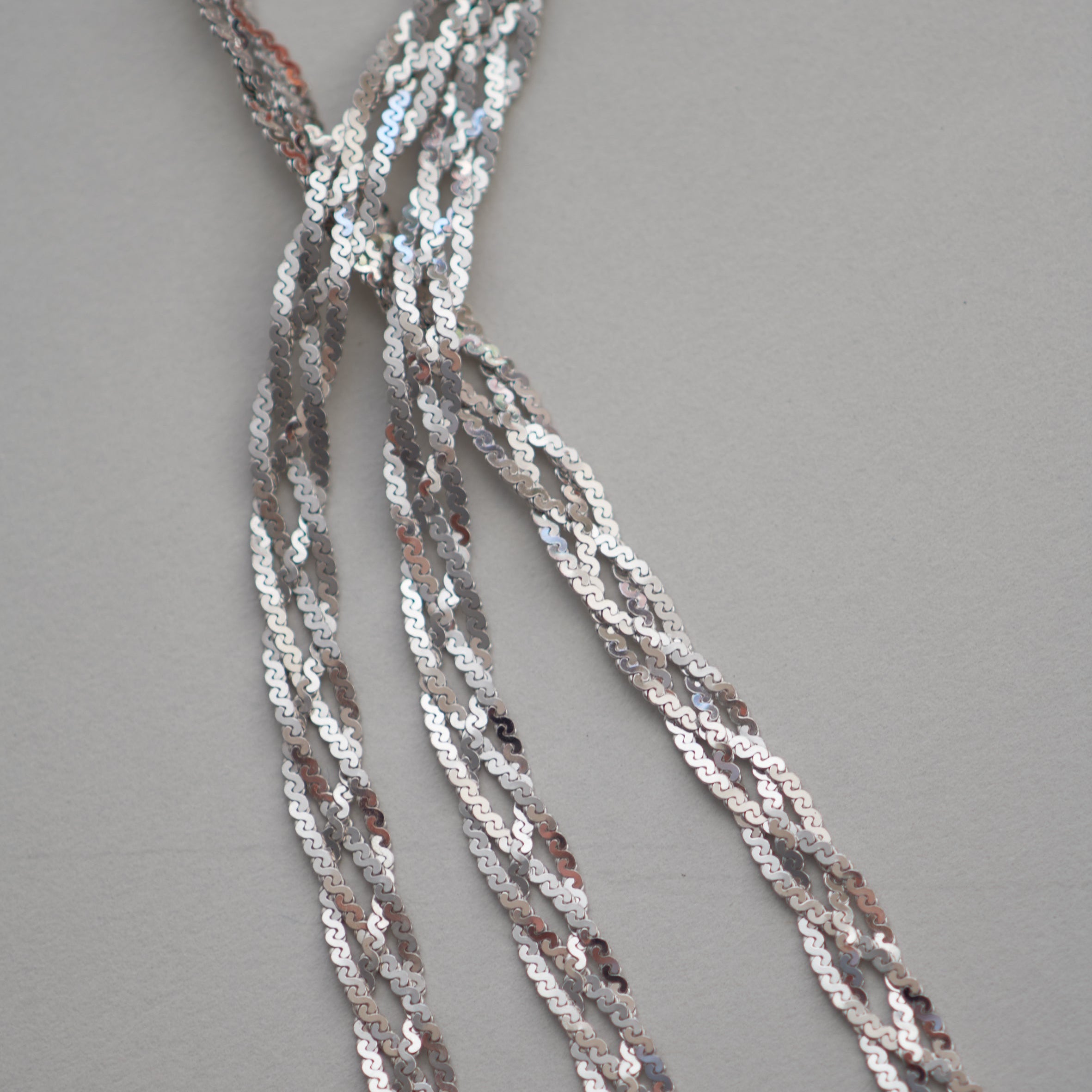 SIGLA-Link Chain Bracelet /Woven