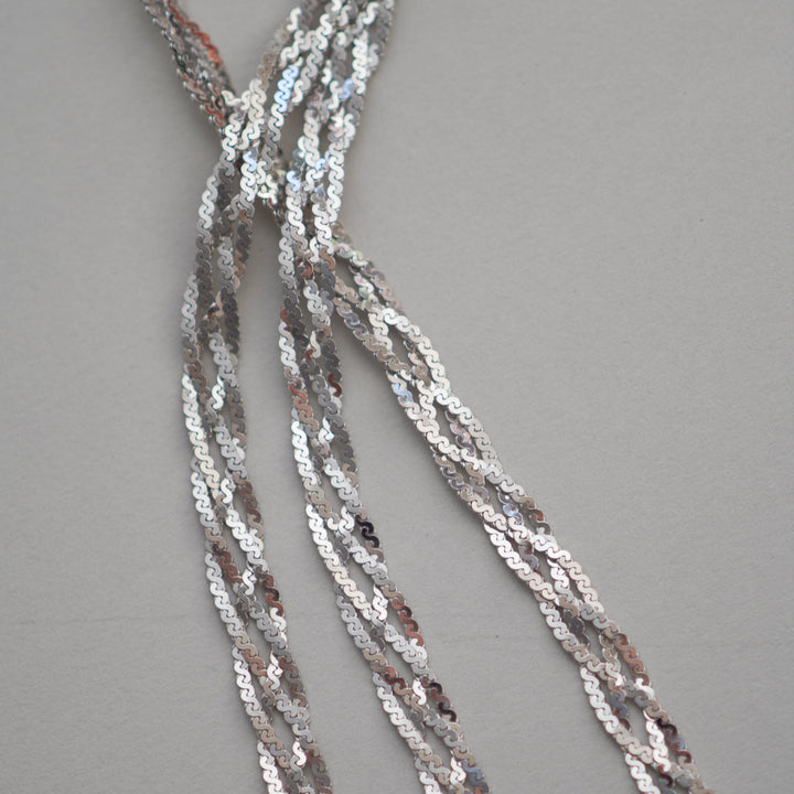 Woven S-Link Chain Bracelet