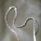 Chain Woven S-Link Necklace