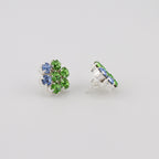 Peridot Bloom Earrings