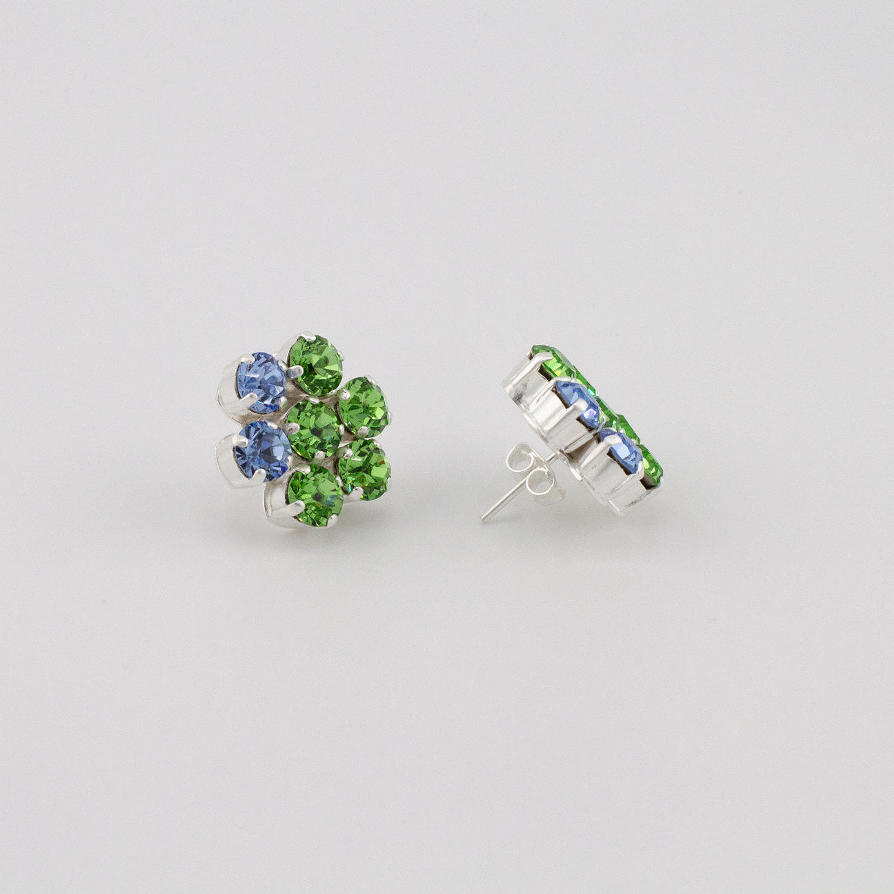 Peridot Bloom Earrings