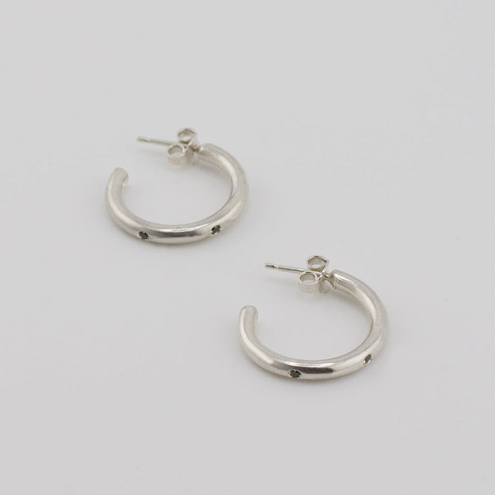 Core Silver Hoops