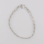 SIGLA-Link Chain Bracelet /Woven