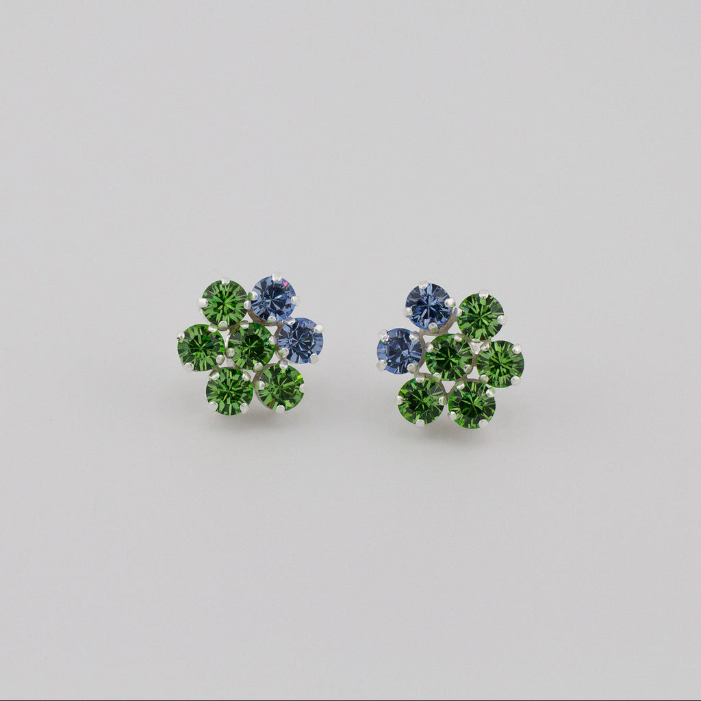 Peridot Bloom Earrings