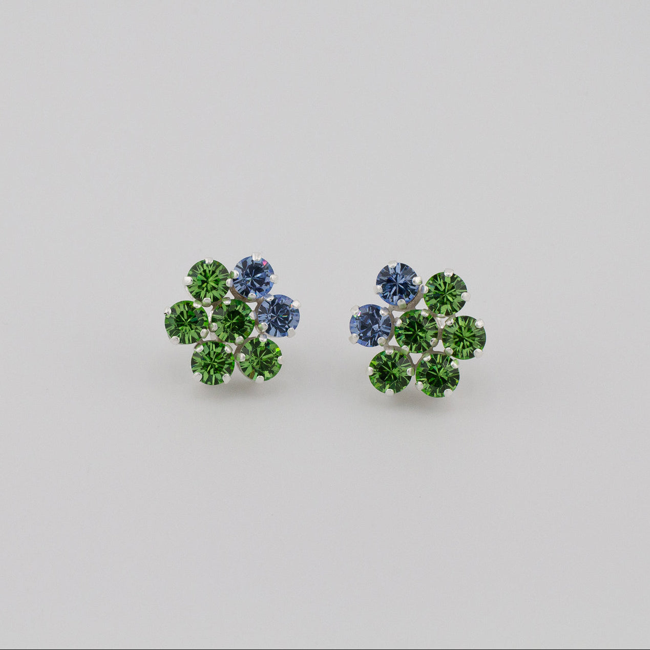 Peridot Bloom Earrings