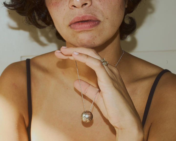 Tea Strainer Necklace