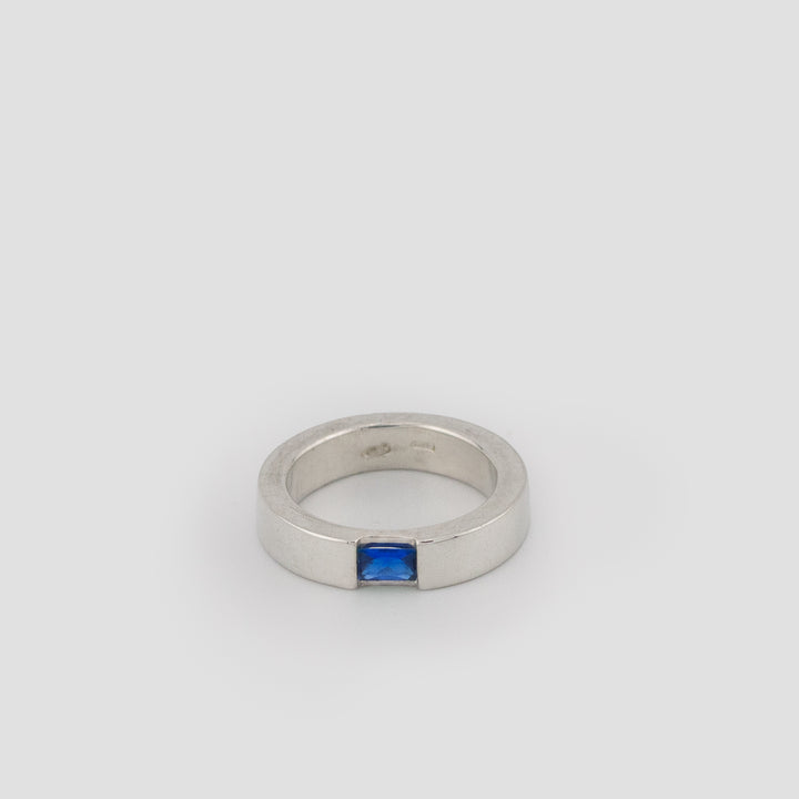 Blue Deco Stacking Ring