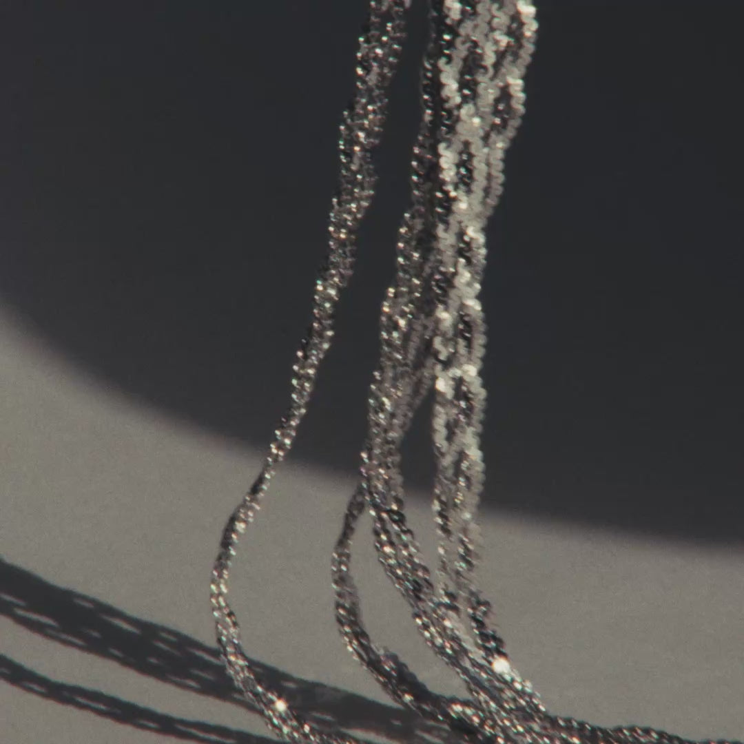 Woven S-Link Chain Necklace