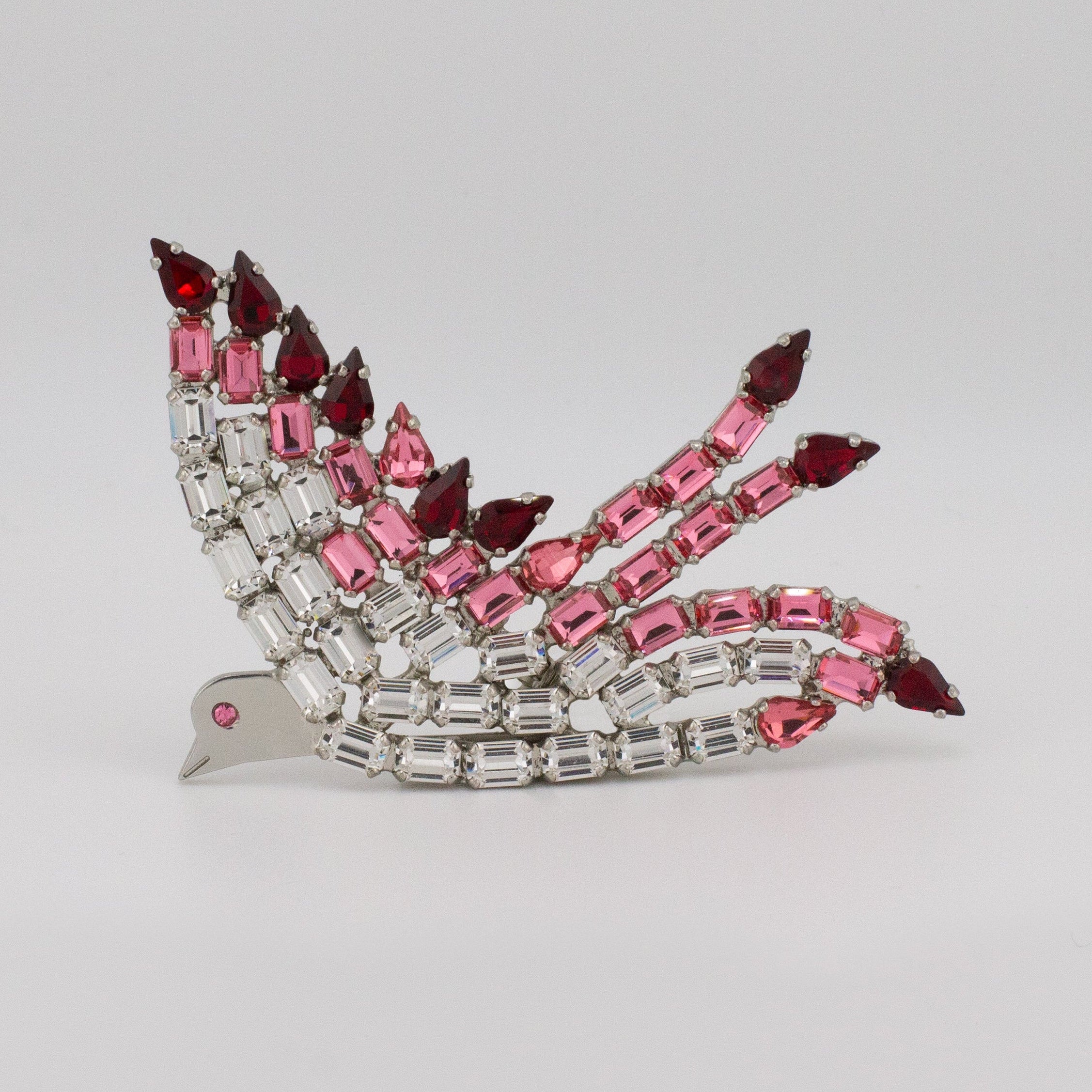 Rose Dove Brooch